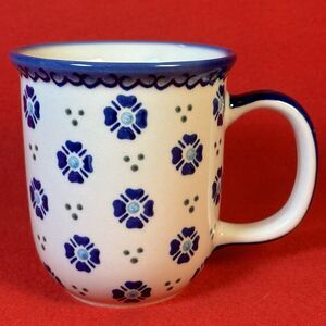 Boleslawiec Polish Pottery ~ Handmade Hand Painted ~ Coffee/ Tea ~ Mug / Cup
